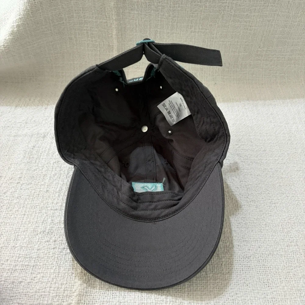 Dutch Bros‎ Hat One Size Gray Logo Embroidered Adjustable Cheers to the Wiseman